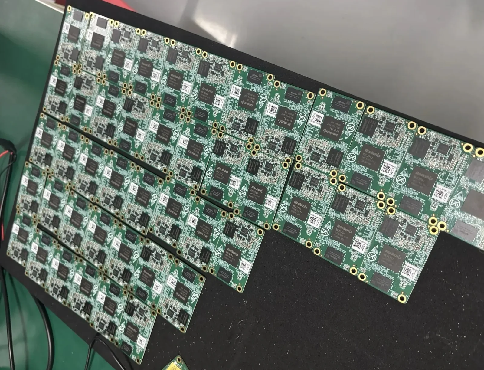 User-supplied RK3588 system-on-module production boards, published unchanged