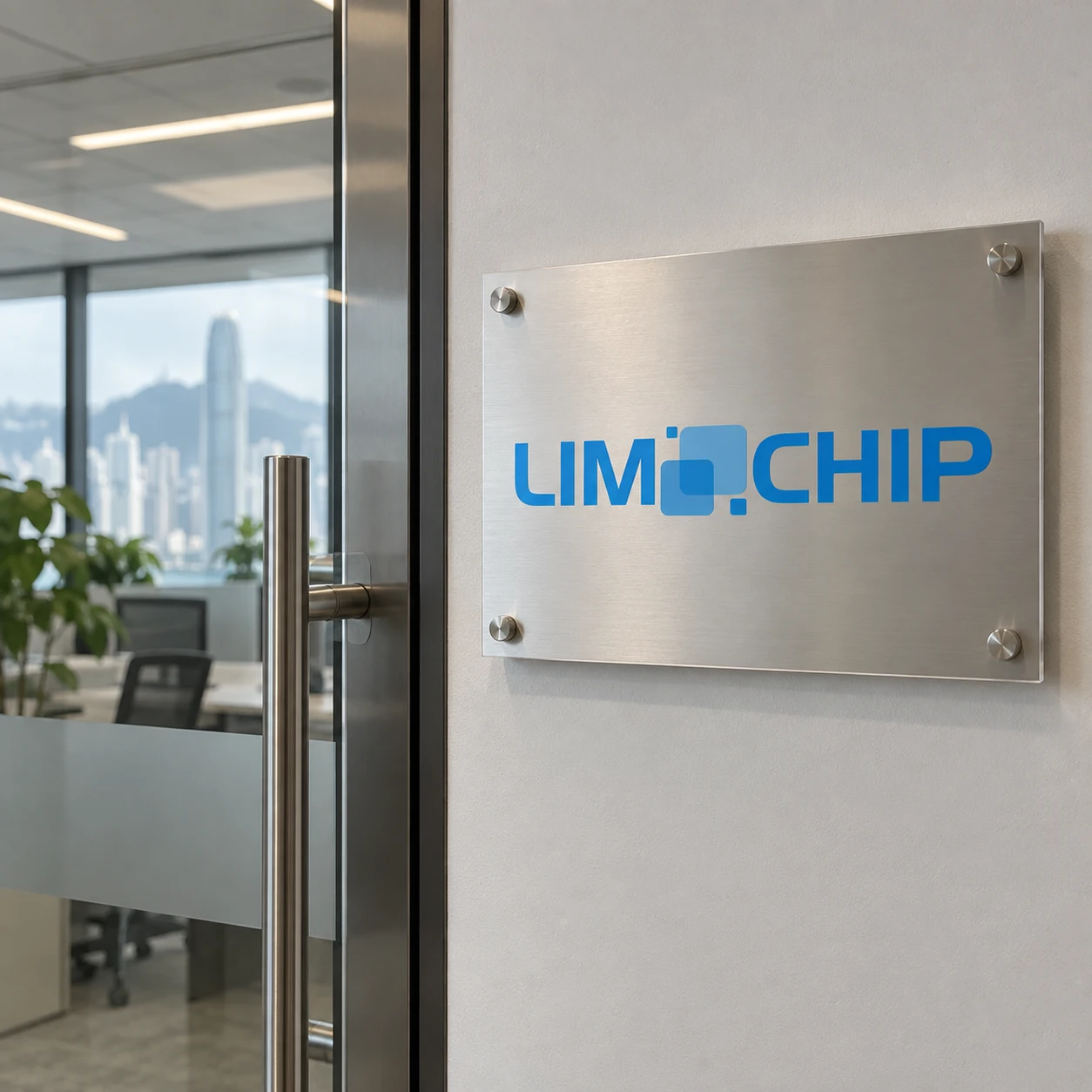 LIMCHIP 品牌标识与办公空间